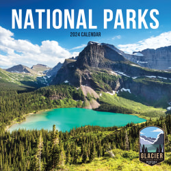 2024 TF Publishing Scenic Monthly Wall Calendar, 12" x 12", National Parks, January To December 2024 , OD24-1012