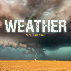 2024 TF Publishing Scenic Monthly Wall Calendar, 12" x 12", Weather, January To December 2024 , OD24-1072