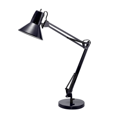 Bostitch® Swing Arm LED Desk Lamp, 16-15/16"H, Black