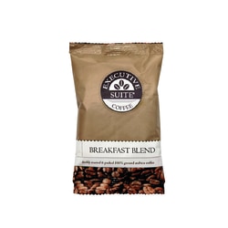Executive Suite® Coffee Single-Serve Coffee Packets, Medium Roast, Breakfast Blend, Carton Of 42