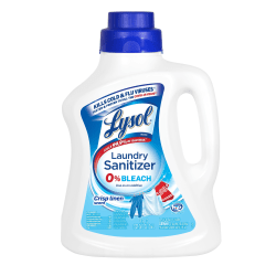 Lysol® Laundry Sanitizer, Crisp Linen, 90 Oz, Carton Of 4 Bottles