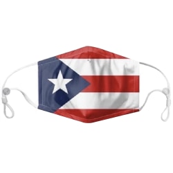 Dorado Face Mask, One Size, Puerto Rico Flag