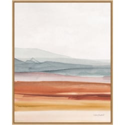 Amanti Art Sierra Hills 03 by Lisa Audit Framed Canvas Wall Art Print, 28"H x 23"W, Maple