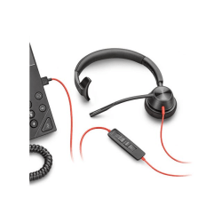 Poly Blackwire 3315 Headset - Microsoft Teams Certification - Mono - USB Type C, Mini-phone (3.5mm) - 8X218AA