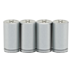 SKILCRAFT® C Alkaline Batteries, 1.5V, Pack Of 4, NSN4468307