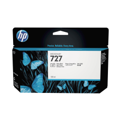 HP 727 Photo Black Ink Cartridge, B3P23A