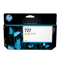 HP 727 Yellow Ink Cartridge, B3P21A