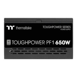 Thermaltake ToughPower PF1 TTP-650AH2FKP - TT Premium Edition - power supply (internal) - ATX12V - 80 PLUS Platinum - 650 Watt - active PFC - United States - black