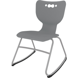 MooreCo Hierarchy No Arms Rocker Chair, Gray