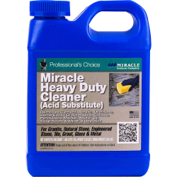 Miracle Sealants Heavy-Duty Acid Substitute Cleaner, 1 Quart, Case Of 6 Bottles
