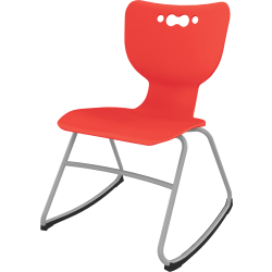 MooreCo Hierarchy No Arms Rocker Chair, Red