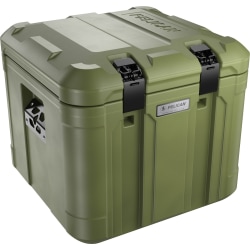 Pelican Polyethylene Adventure Case, 13"H x 12-1/4"W x 13-1/4"D, OD Green