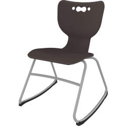 MooreCo Hierarchy Armless Rocker Chair, 16", Black