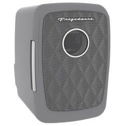 Frigidaire® 0.14-Cu. Ft. Mini Fridge with Bluetooth® Speaker Grille Door, Pewter, EFMIS176-PEWTER