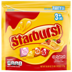 Starburst® Original Fruit Chews, 50 Oz, Assorted Flavors