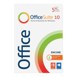 Encore Office Suite 10, Windows®, Download/Product Key
