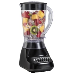 Hamilton Beach 10-Speed 56 Oz Plastic Jar Smooth Blender, Black