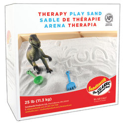 Sandtastik Therapy Play Sand, 25 Lb