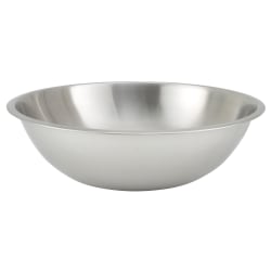 Winco Heavy-Duty Mixing Bowl, 13 Qt, Stainless Steel