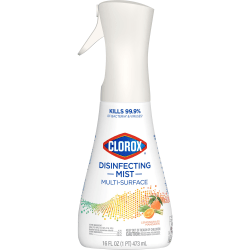 Clorox® Disinfecting Mist Multi-Surface Spray, Lemongrass Mandarin, 16 Fl Oz