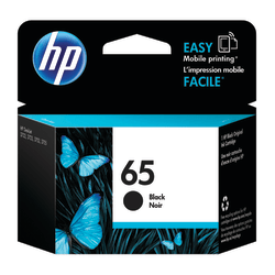 HP 65 Black Ink Cartridge, N9K02AN
