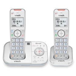 VTech Bluetooth® DECT 6.0 Expandable Cordless Phone With Connect to Cell And Digital Answering System, VT VS112-27