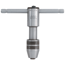 General Tools Reversible Ratchet Tap Wrenches, 4 1/4 in Length, No. 12  1/2 in Tap Size