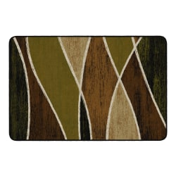 Flagship Carpets Waterford Rectangular Area Rug, 4' x 6', Green
