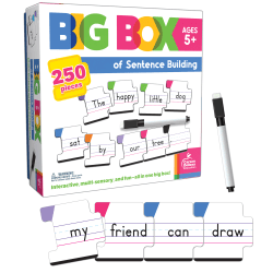 Carson Dellosa Education Big Box Of Sentence Building Game