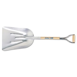 Jackson Aluminum Scoop with Cushioned D-Grip, 15" Width Blade