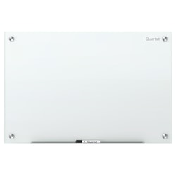 Quartet® Infinity™ Unframed Glass Non-Magnetic Dry-Erase Whiteboard, 48" x 36", White