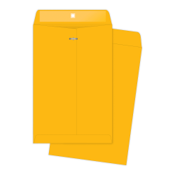 Quality Park® Envelopes, 10" x 15", Clasp Closure, Brown, Box Of 100