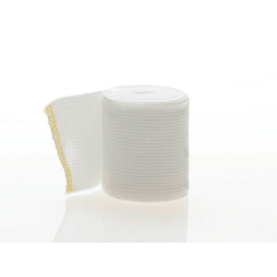 Medline Non-Sterile Swift-Wrap Elastic Bandages, 2" x 5 Yd., White, 10 Bandages Per Box, Case Of 5 Boxes