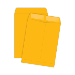 Quality Park® Catalog Envelopes, Gummed Closure, 6" x 9", Brown, Box Of 500
