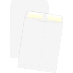 Quality Park White Plain Catalog Envelopes - Catalog - #13 1/2 - 10" Width x 13" Length - 24 lb - Gummed - Wove - 250 / Box - White