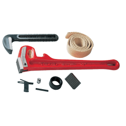Pipe Wrench Replacement Parts, Heel Jaw & Pin Assembly, Size 36