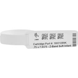 Zebra Z-Band Medical Label, 10031289K