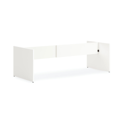 HON Mod Slab Base, For 120" Conference Table Top, 27-15/16"H x 87-1/2"W x 35-5/16"D, Simply White