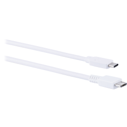 Ativa® USB 2.0 Type C to-Micro USB Type-B Cable, 3.28', White, 35575