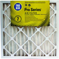 Protection Plus Pro Series True Blue Air Filters, 16" x 25" x 2", White, Pack Of 20 Filters