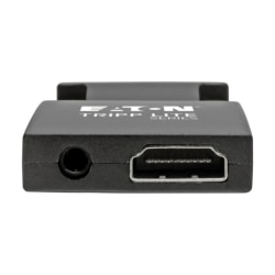Eaton Tripp Lite Series HDMI to VGA Active Adapter Video Converter with Audio (F/M) - 1x 15-pin HD-15 VGA Male - P131-000-A-DISP