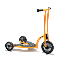 Winther Circleline Safety Roller Scooter, 30 3/4"H x 18 15/16"W x 31 15/16"D, Orange