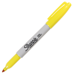 Sharpie® Permanent Fine-Point Marker, Yellow