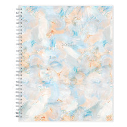 2024 Blue Sky™ Carlsen Weekly/Monthly Planning Calendar, 8-1/2" x 11", Multicolor, January to December 2024, 143963