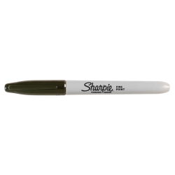 Sharpie® Permanent Fine-Point Marker, Black, 30051