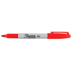 Sharpie® Permanent Fine-Point Marker, Red
