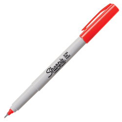 Sharpie® Permanent Ultra-Fine Point Marker, Red