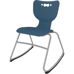 MooreCo Hierarchy Armless Rocker Chair, 18", Navy