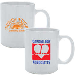 POD White Ceramic Mug Full Color 11 oz