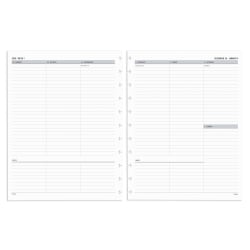 2026 TUL® Discbound Weekly Planner Refill Pages, Letter Size, January To December, TULLTFLRUTIMRY26